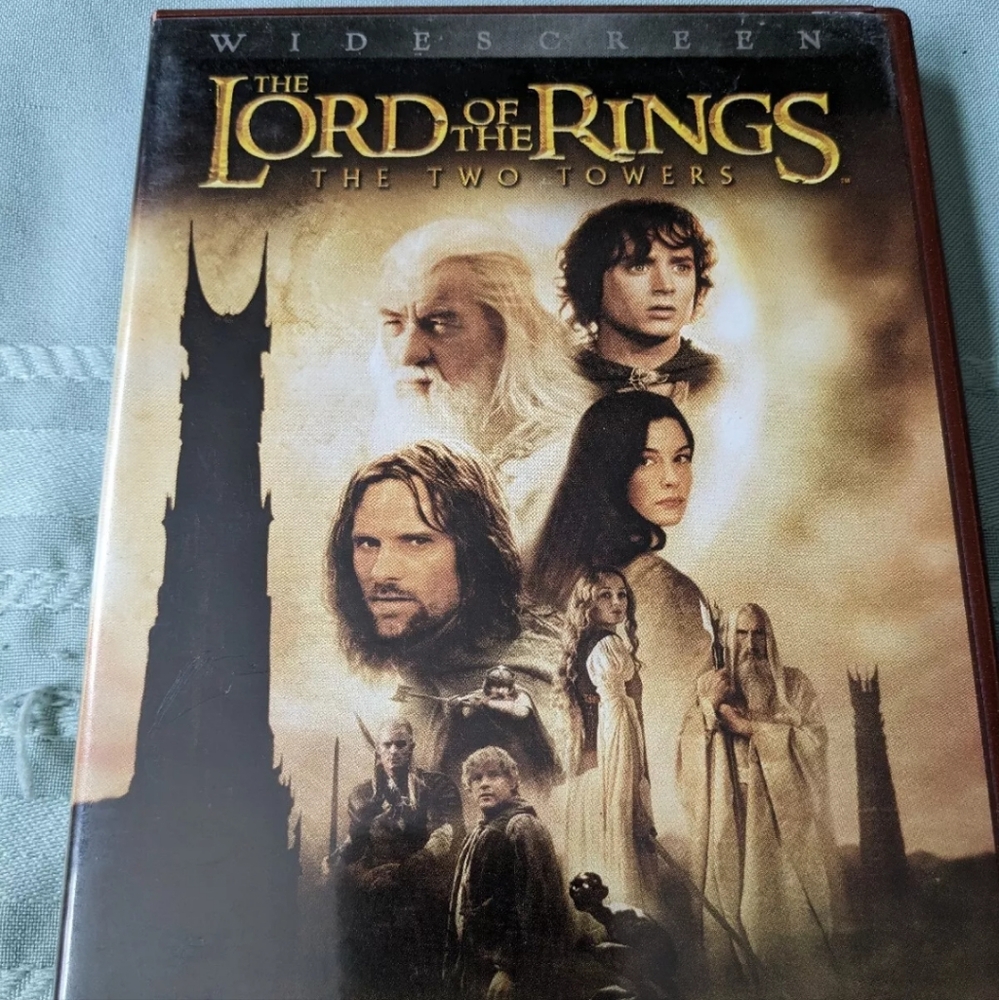 The Lord of the Rings 2: The Two Towers (2 Disc Widescreen DVD, 2002)